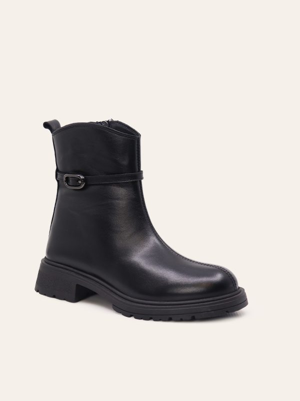 BUCKLE STRAP BOOTS — 3