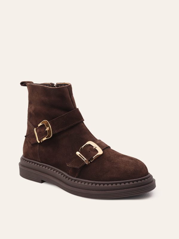 DOUBLE BUCKLE ANKLE BOOTS — 3
