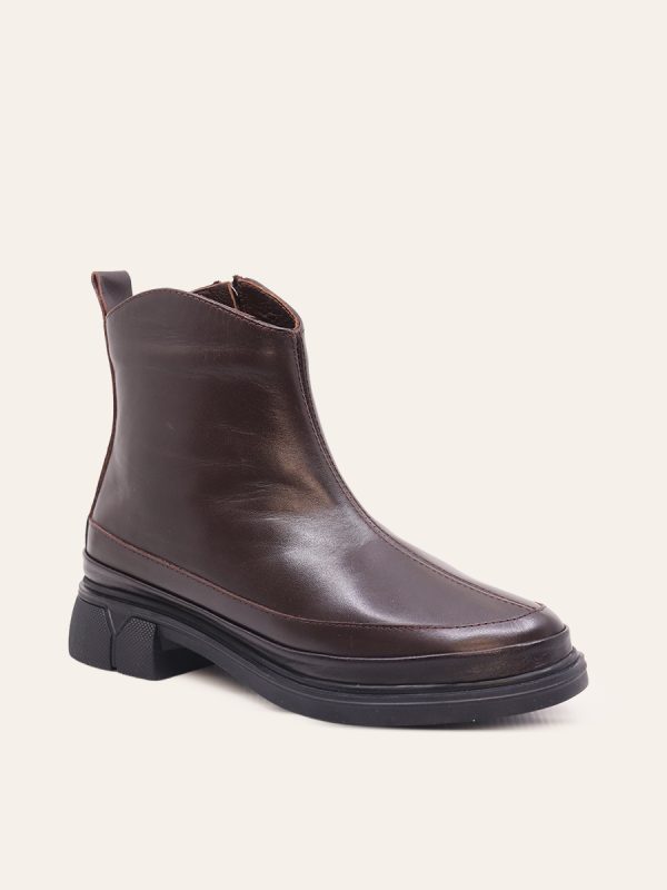 LEATHER ANKLE BOOTS — 3