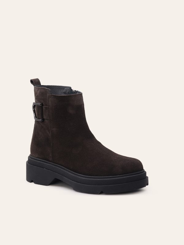 SIDE BUCKLE ANKLE BOOTS — 3