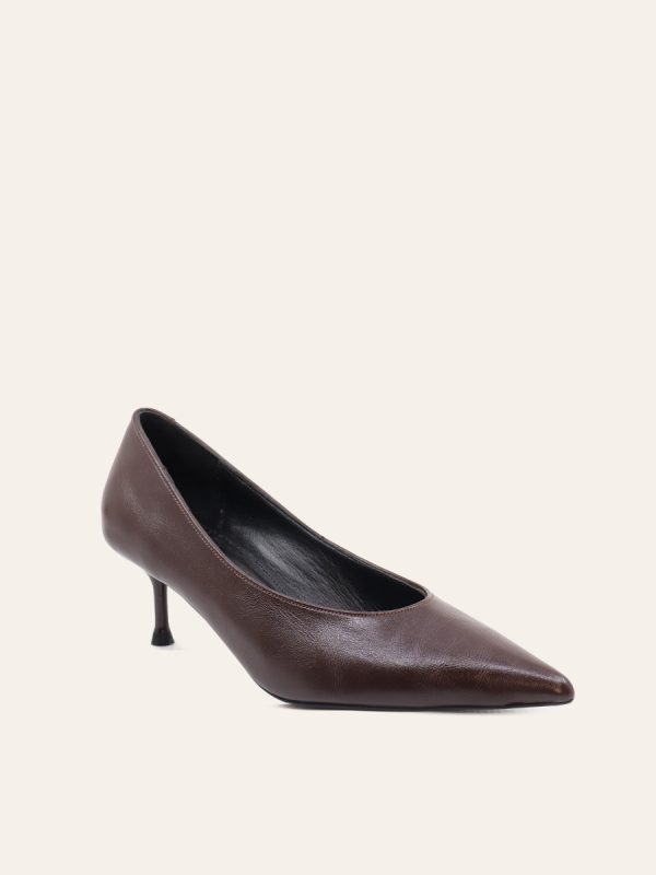 POINTED TOE KITTEN HEEL PUMPS — 3