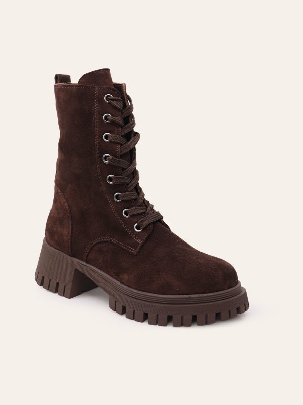 LACE-UP PLATFORM BOOTS — 3
