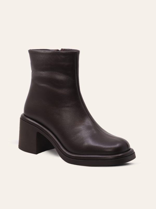 CLASSIC BLOCK HEEL ANKLE BOOTS — 3