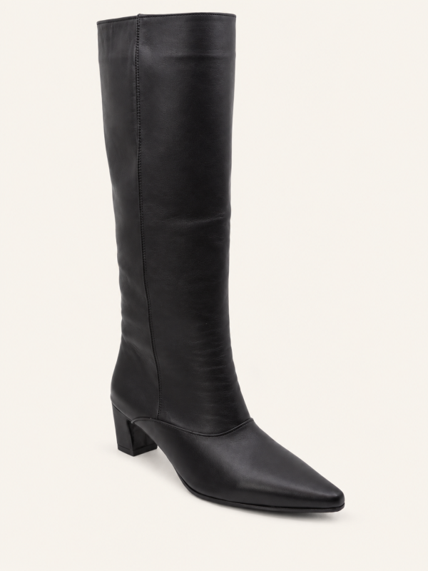 POINTED TOE KNEE-HIGH BOOTS — 3