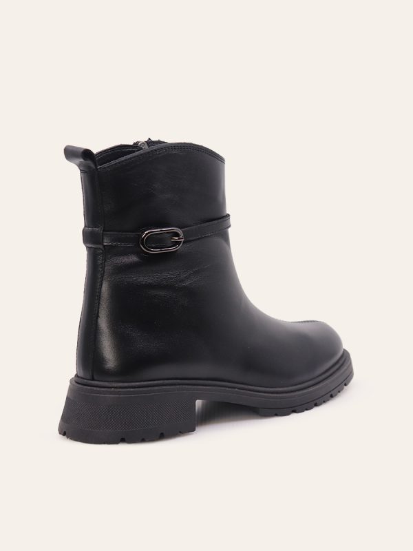 BUCKLE STRAP BOOTS — 4