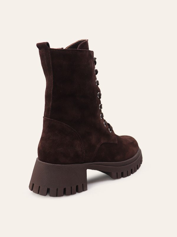LACE-UP PLATFORM BOOTS — 4