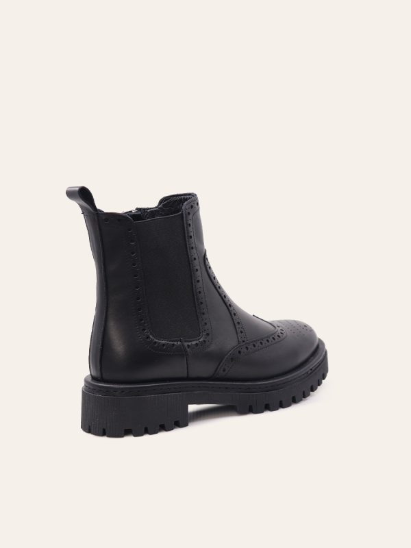 BROGUE CHELSEA BOOTS — 4
