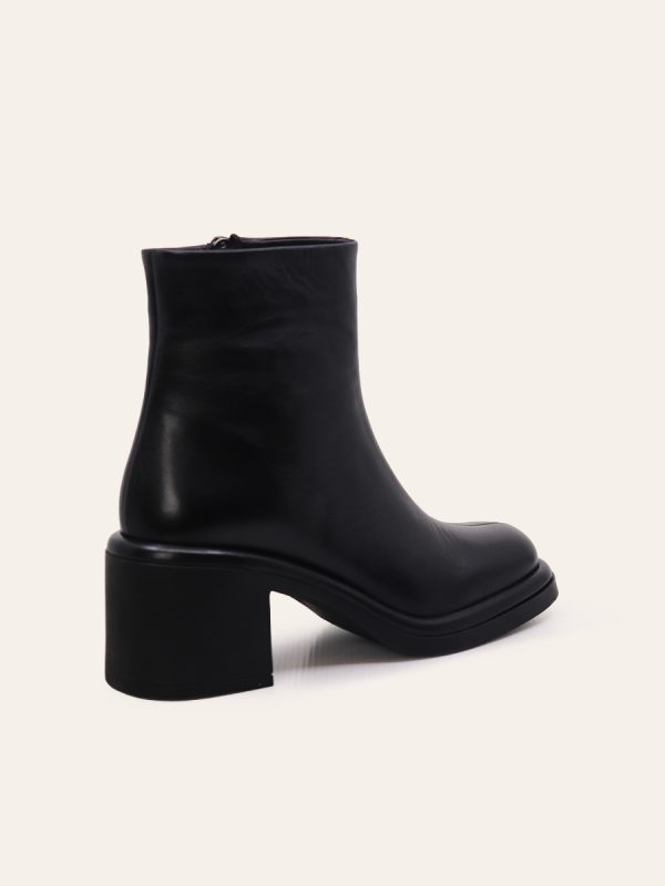 CLASSIC BLOCK HEEL ANKLE BOOTS — 4