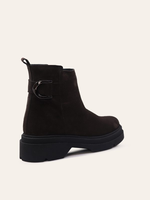SIDE BUCKLE ANKLE BOOTS — 4