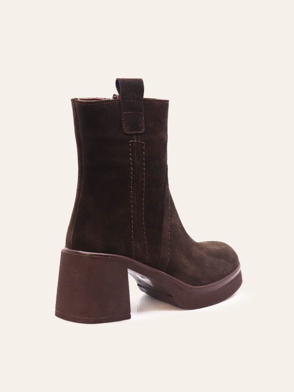 BLOCK HEEL ANKLE BOOTS — 4