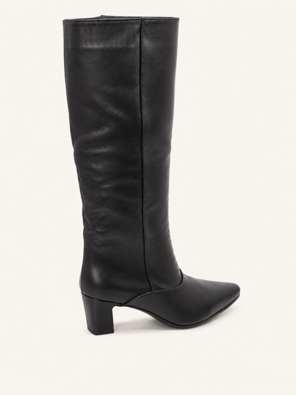 POINTED TOE KNEE-HIGH BOOTS — 4