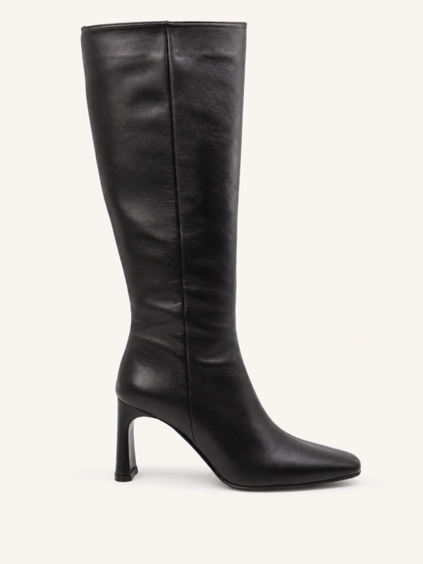 Square Toe Knee-High Boots — 1