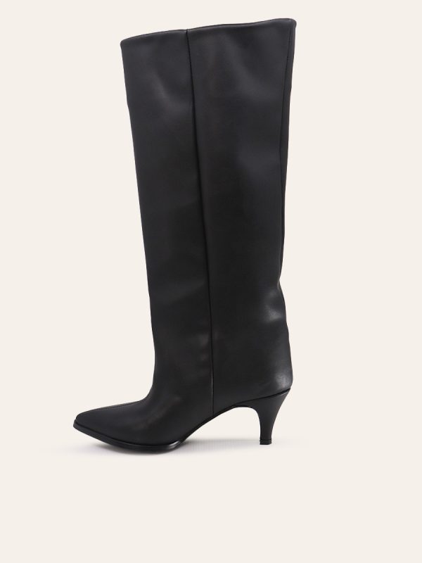 Kitten Heel Knee-High Boots — 2