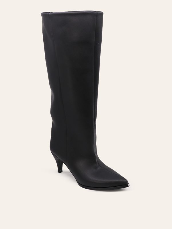 Kitten Heel Knee-High Boots — 3