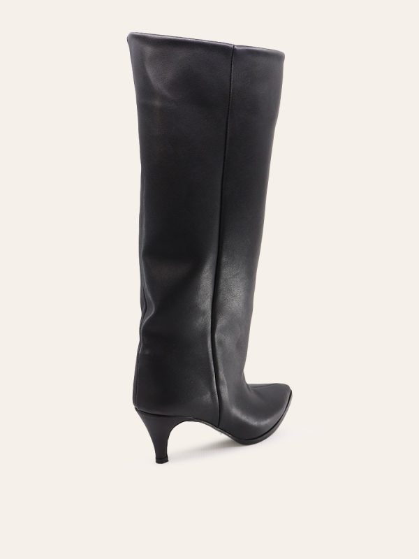 Kitten Heel Knee-High Boots — 4